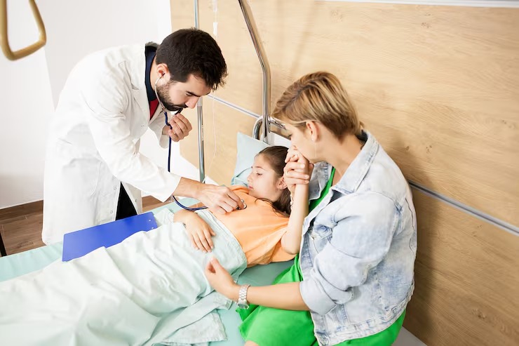 imgi 28 doctor checking her patient heart hospital 482257 26169