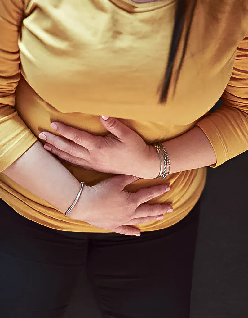 Stomach pain discomfort