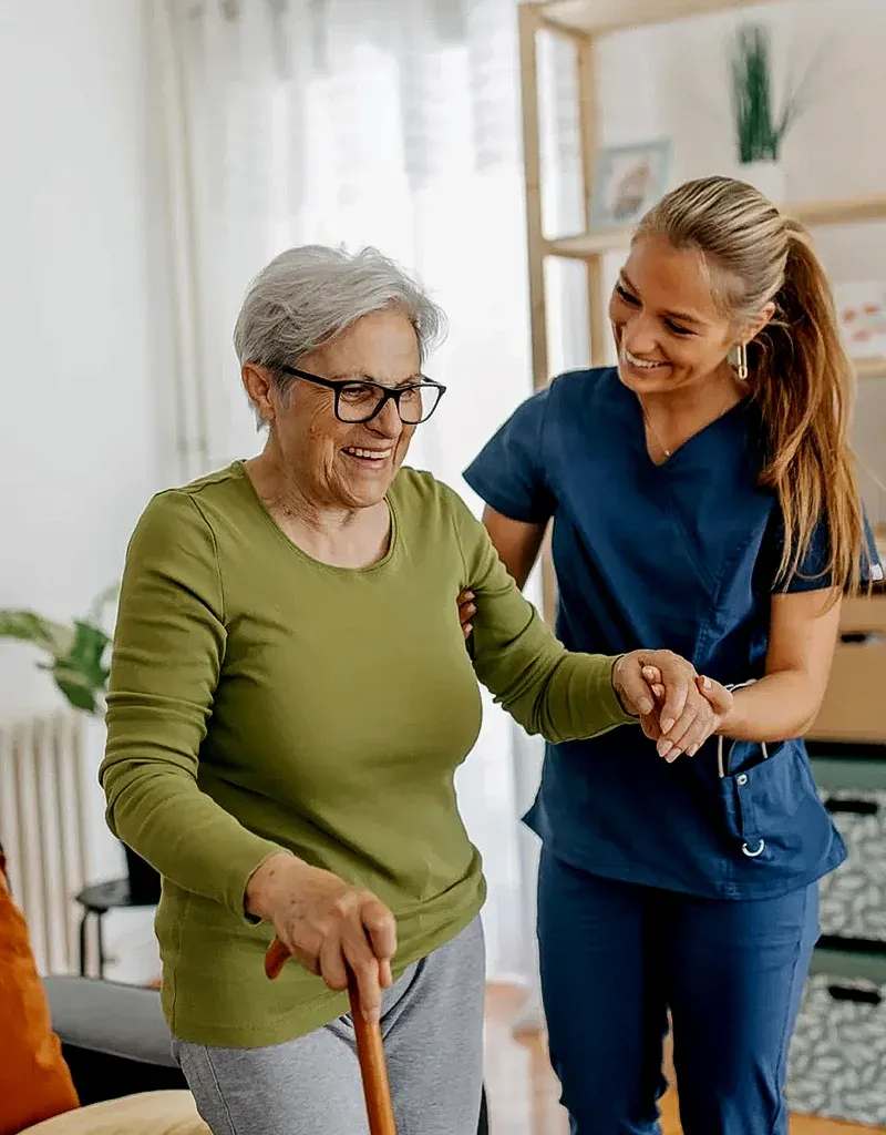 Elderly caregiving support