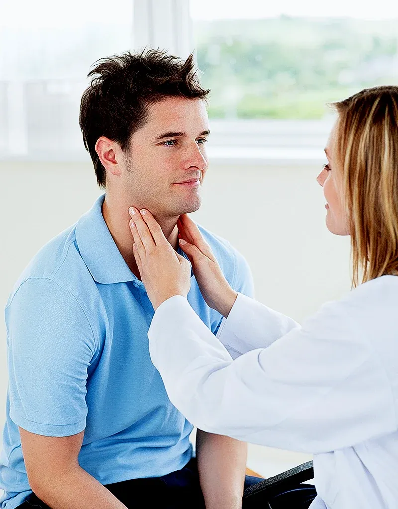 sore throat check up