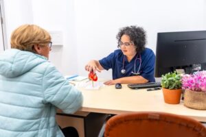 Doctor patient consultation